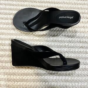 JEFFREY CAMPBELL Leizel Platform Wedge Flip Flop